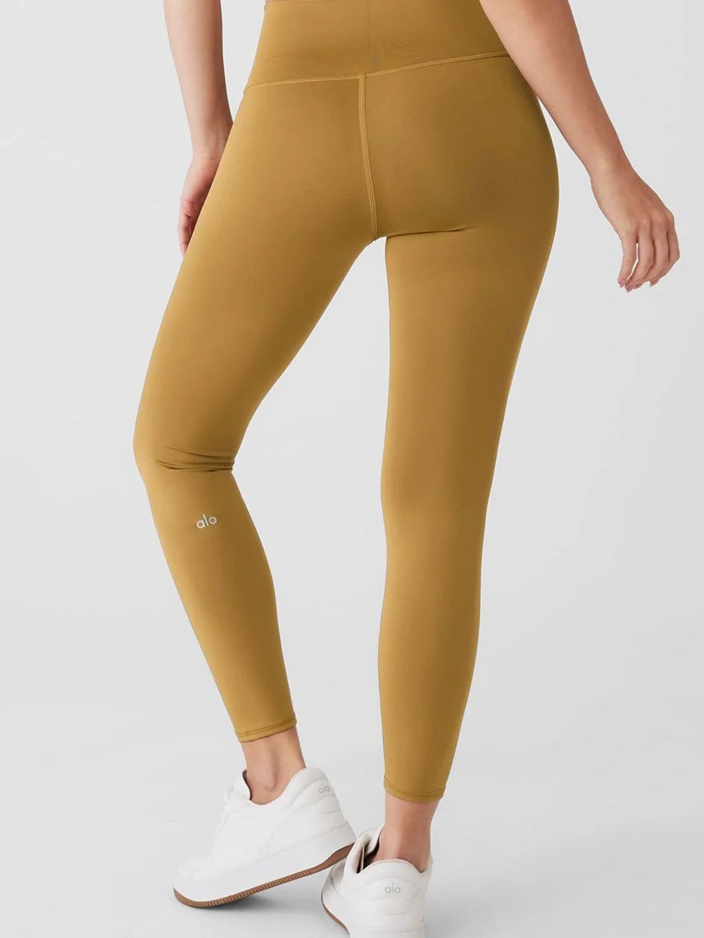 ALO Yoga Golden Olive High-Waist Leggings